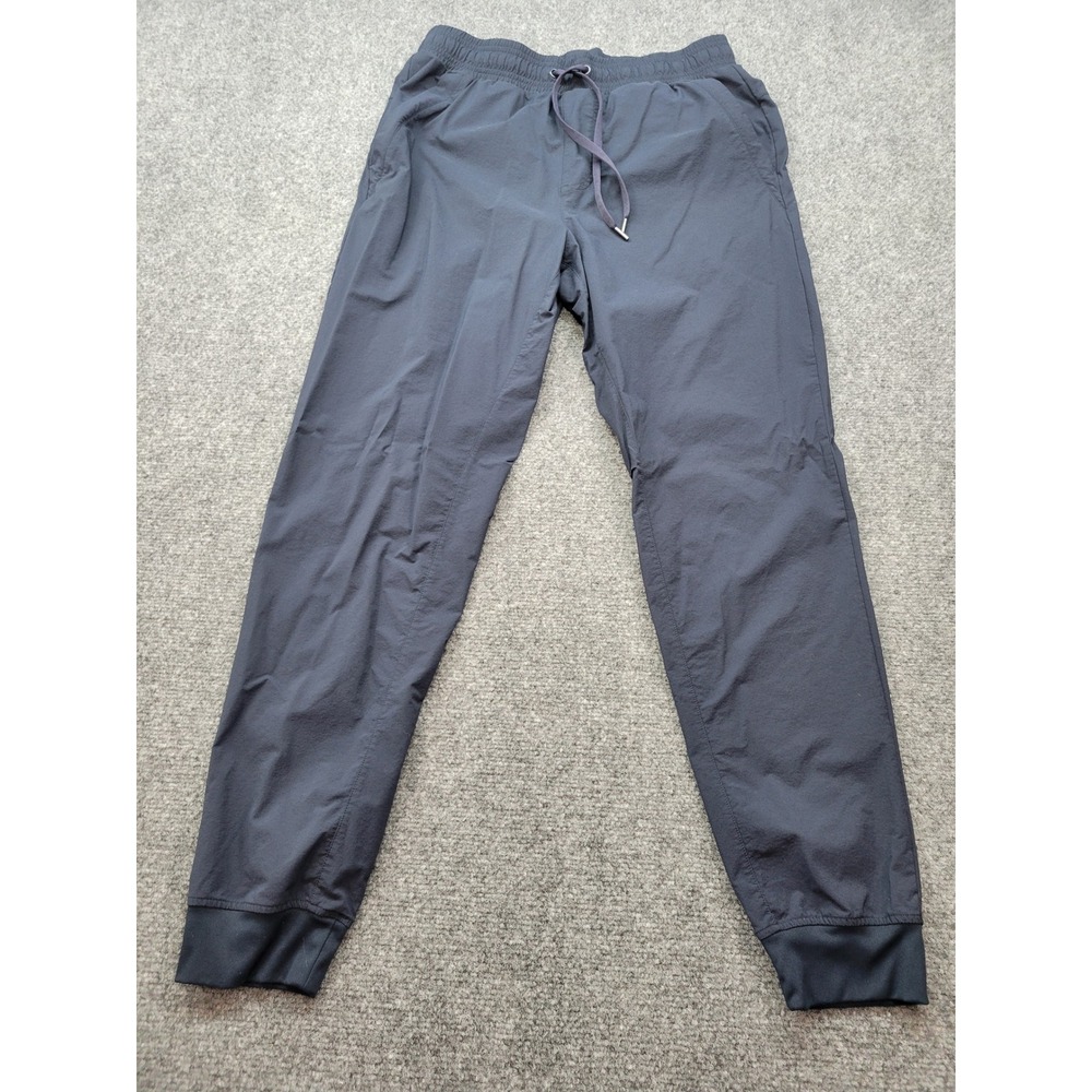 CRZ YOGA Mens Lightweight Athletic Joggers Navy Blue Stretch Pants Size M